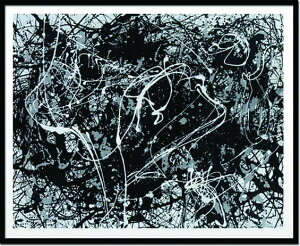 �y�A�[�g�|�X�^�[�z�i jackson pollock / �W���N�\�� �|���b�N�j number 33 1949 silkscreen ijp-14391