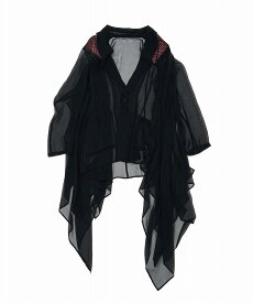 【POINT2倍】【FACETASM ファセッタズム】PLAIN PACKABLE JACKET（BLACK）