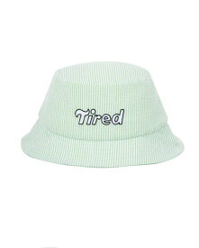 ■【TIREDタイアード】 TILDE SEERSUCKER BUCKET HAT (USA)(HAT/帽子/PARRA//2023SS)