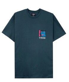 【TIREDタイアード】 THUMB DOWN SS TEE (ORGANIC)（3色）(T-SHIRTS/TEE/Tシャツ/PARRA//2023SS)