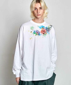 ★【POINT2倍】【rehacerレアセル】 Botanical Stole Wide L/S 01222000043(2色)(プルオーバー/OUTER/アウター)
