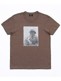 【TMTティーエムティー】S/SL POLAROID PICTURE TEE(Steve) TCSF2102(2色)(S/SLポラロイドピクチャーTシャツスティーブ/CUT AND SEWN/カットソー/21AW)