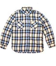 【TMTティーエムティー】WOOLY PLAID SHIRTS（over plaid) (2色)TSHF2308（ブルー、レッド）(/バッファローツイルチェックシャツ/シャツ/SHIRTS/23AW)