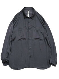 【quolt クオルト】SILKY SHIRTS /901T-1658(シャツ/カーディガン/23SS)