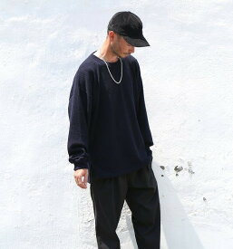 【POINT2倍】【quolt クオルト】901T-1642　COMODO KNIT / BLACK　/NAVY / MASTARD(ニット/KNIT/T-SHIRTS/23AW)