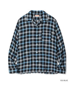 �yPOINT3�{�z�ySUGAR CANE /�V���K�[�P�[���zRAYON OMBRE CHECK OPEN SHIRT�iSC29683�j (�V���K�[�P�[��/�o�Y���N�\���Y/�A�E�^�[/�W���P�b�g/MENS/VINTAGE/���v���J/�r���e�[�W/LEVIS/���[�o�C�X)