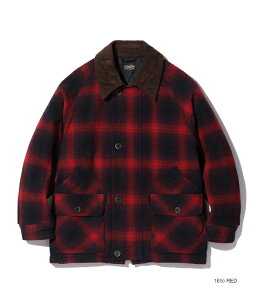 �yPOINT3�{�z�ySUGAR CANE /�V���K�[�P�[���z SC15447 / OMBRE PLAID HEAVY FLANNEL HUNTING JACKET(�A�E�^�[/�W���P�b�g/MENS/VINTAGE/���v���J/�r���e�[�W/LEVIS/���[�o�C�X�A1ST�Afirst)