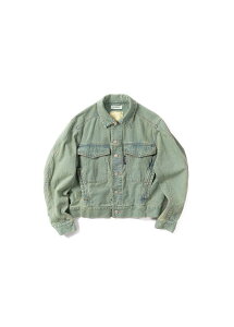 �yPOINT3�{�z�yWIZZARD�E�B�U�[�h�z BLEACH DENIM B.D JACKET(�A�E�^�[/�W���P�b�g/25SS)