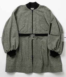 yPOINT2{zyWIZZARDEBU[hzTWEED DETACHABLE BOMBER JACKET(WPbg/AE^[)