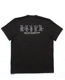 【TMTティーエムティー】【TMT×BE@RBRICK】DRY COTTON S/S TEE (DANCING BE@RBRICK)（TCSS25BA01）(2色)(ベアブリック×TMTアメリカンジャージーTシャツ/Tシャツ/カットソー)