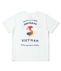 �yPOINT2�{�z�yTAILOR TOYO �e�[���[���m�zSUKA T-SHIRT EMBROIDERED �gVIET-NAM�hTT79745