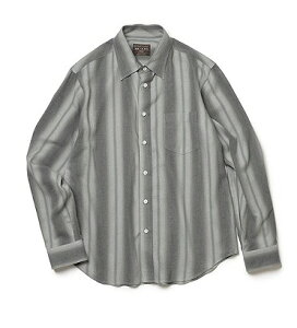 �yPOINT2�{�z�yMR.OLIVE�~�X�^�[�I���[�u�zVINTAGE RAYON STRIPE / REGULAR COLLAR SHIRT(m253103)(�g�b�v�X/TOPPS/�V���c)