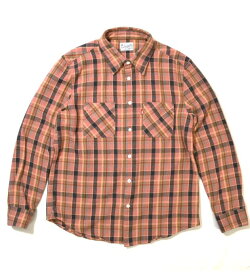 【TMTティーエムティー】Heavy flannel Check Shirts(/バッファローツイルチェックシャツ/シャツ/SHIRTS)