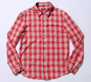 �yPOINT2�{�z�yTMT�e�B�[�G���e�B�[�zCHECK NEL SHIRT(�V���c/�g�b�v�X/MENS/2024AW)