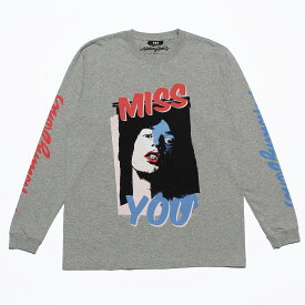 ●【TMTティーエムティー】THE ROLLING STONES×TMT L/SL TEE (MISS YOU)TCSF21RS02(3色)(ローリングストーンズ×TMTロングスリーブシャツ/CUT AND SEWN/カットソー/22SS)