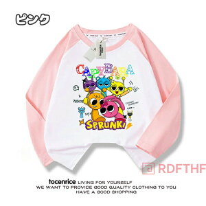 Sprunki incredibox �X�v�����L�[ ����T�V���c �q�� T-shirt 2025 �V�� 6�F �� �t �� �g�b�v�X ���� �q���� �L�b�Y �a�����p�i �Ƒ����[ ���ӍՂ̓� �q���ւ̃M�t�g �X�}�X�M�t�g �n���E�B���N�� 110cm 120