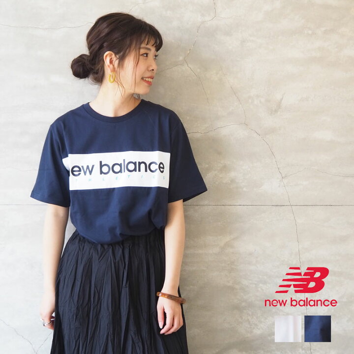 楽天市場】NEW BALANCE ニューバランス Tシャツ 大きめ ゆったり NB Athletics リニアNB Tシャツ MT11548 半袖T シャツ プリント ロゴ 白 ホワイト エクリプス 半袖 アメカジ おしゃれ ママコーデ ユニセックス レディース メンズ メール便可 : UNITED  PARKS