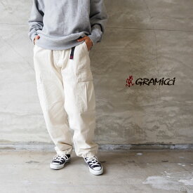 GRAMICCI グラミチ レディース パンツ CARGO PANT G2FM-P001 カーゴパンツ ロングパンツ ボトムス オーガニック ミリタリー コットン ツイルウェビングベルト ガセットクロッチ コットン ユニセックス おしゃれ カジュアル