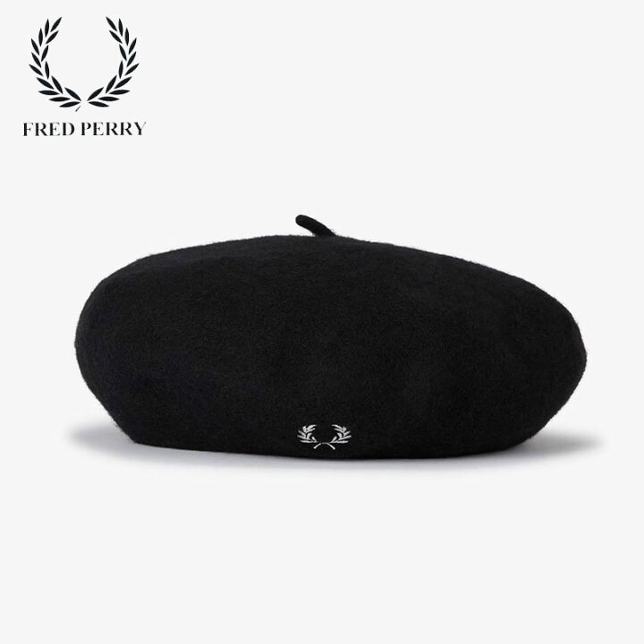 フレッドペリー　ウールベレー　FREDPERRY ベージュ　ベレー帽