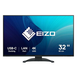 EIZO �r�W�l�X�����v���~�A�����j�^�[ | FlexScan EV3240X-BK | 31.5�^4K UHD�EUSB Type-C�E�u���b�N
