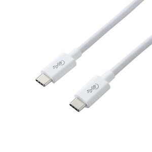 �G���R�� USB�P�[�u�� USB4 TypeC-TypeC USB�]IF���K�F�ؕi PD�Ή� 40Gbps 0.8m USB4-CC5P08