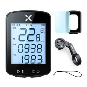 XOSS G Gen2 �T�C�N���R���s���[�^ 2.2 GPS �T�C�R�� ���� ���C�����X �T�C�N�����O ���]�� ���x�v �X�s�[�h Type-C IPX7�h�� MTB ���s�����v Bluetooth ���{��戵������ (�J�o�[�y�щt���ی�t�B��