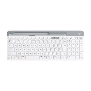 ���W�N�[�� �É� Bluetooth ���C�����X�L�[�{�[�h K580OW �I�t�z���C�g �����^ ���^ Unifying ���C�����X �L�[�{�[�h ���^ �e���L�[ ���� Windows Mac iPad iOS Android Chrome Surface