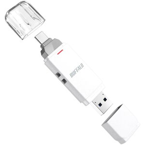 �o�b�t�@���[ �|�[�^�u��SSD 2TB Type-C/A USB3.2Gen2 600MB/s �z���C�g