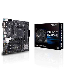 ASUS PRIME A520M-E AMD Ryzen 5000�V���[�Y AM4 �Ή� A520 ���� mATX �}�U�[�{�[�h/�i