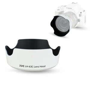 JJC Canon EW-63C �݊� �����Y�t�[�h Canon EOS R50V R8 R10 �L���m��EF-S 18-55mm f3.5-5.6 is STM/RF-S 14-30mm f4-6.3 is STM PZ/RF 24-50mm f4.5