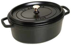 staub �X�g�E�u �u �s�R �R�R�b�g �I�[�o�� �u���b�N 37cm �v �傫�� ���� ���� �z�[���[ �� �������� IH�Ή� La Cocotte Oval 40509-370