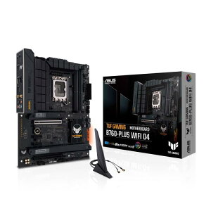 ASUS TUF GAMING B760-PLUS WIFI D4 intel ��14�E13�E12���� CPU�Ή� LGA1700 B760 ���� DDR4 ATX �}�U�[�{�[�h/�i