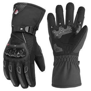 KEMIMOTO �o�C�N �O���[�u �~ �h���O���[�u �o�C�N �~�p�O���[�u �v���e�N�^�[���� �I�[�g�o�C�O���[�u �H/�~ �X�}�z�Ή� ���N�� �h���h���h�� �N�b�V�����t�� ����~�� KM701[�u���b�N-2XL]