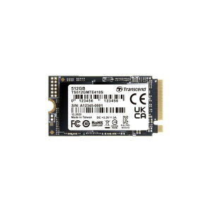 �g�����Z���h M.2 NVMe SSD 512GB 2242 PCIe Gen4×4 �ő�Ǎ���:5,000MB/s �ő发����:3,500MB/s M Key TS512GMTE410S