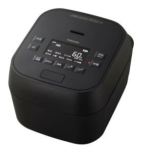 TOSHIBA(����) ���ъ� �������� 5.5�� RC-10MGW(K) �O�����u���b�N �^�󈳗�IH rice cooker ���{�� ��Η� ������ �^��ۉ�����40���� �������ȒP