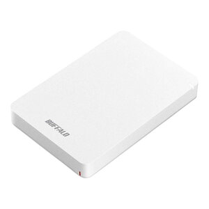 BUFFALO USB3.1(Gen.1)�Ή� �ϏՌ��|�[�^�u��HDD 2TB �z���C�g HD-PGF2.0U3-BWHA