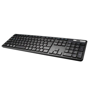 �G���R�� ���C�����X�L�[�{�[�h Bluetooth �t���L�[�{�[�h �e���L�[�t ���^ �����u���� �R�� �ő�3��}���`�y�A�����O�Ή� iPad/Surface/�e���L�[�t �u���b�N TK-FBM120KBK/EC
