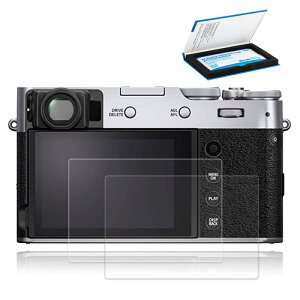 JJC �t���ی�t�B���� 2���Z�b�g �x�m�t�C���� Fujifilm FUJI X-M5 X100VI X100V X-T4 XT4 X-E4 XE4 �Ή� ���^ �����ߗ� ���d�x �����Y�N���X �t��