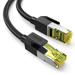 UGREEN LAN�P�[�u�� CAT7 (0.5M) ���b�V��LAN�P�[�u�� �J�e�S���[7 �R�l�N�^ ������10Gbps/600MHz CAT7���� �C�[�T�l�b�g�P�[�u�� �ܐ܂�h�~ �V�[���h ���f�� ���[�^ PS3 PS4 Xbox���ɑΉ�