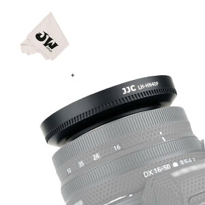 JJC HN-40 �����Y�t�[�h �˂����ގ� Nikon Nikkor Z DX 16-50mm F3.5-6.3 VR �����Y �p Nikon Z30 Z fc Z50 Z50II �ɑΉ� Nikon HN-40 �݊� �U46mm�ی�t�B���^�[ �� ��