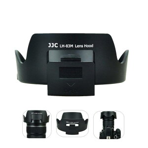 JJC �t�� �����Y�t�[�h Canon EF 24-105mm F3.5-5.6 IS STM  EF 24-105mm F4L IS II USM �����Y �p �t�B���^�[�����\ EW-83M �݊�