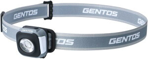 GENTOS(�W�F���g�X) LED �w�b�h���C�g USB�[�d�� �y���邳360���[����/���p�_��2����/�h�H�z ��p�[�d�r�g�p CP-360RWG