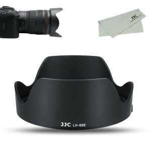 JJC EW-88E �t�� �����Y�t�[�h �Ԍ` Canon RF 24-70mm F2.8 L IS USM �����Y/Canon RF 24-105mm F2.8 L IS USM Z �����Y�ɑΉ� Canon EW-88E �����Y�t�[�h �݊� �N���[