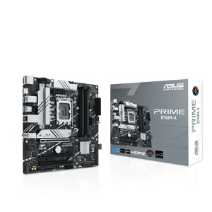 ASUS PRIME B760M-A intel ��14�E13�E12���� CPU�Ή� LGA1700 B760 ���� DDR5 mATX �}�U�[�{�[�h/�i
