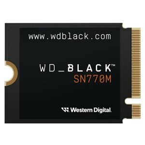 Western Digital �E�G�X�^���f�W�^�� ����SSD 500GB WD Black SN770M �Q�[������ ROG Ally �Ή� Steam Deck �Ή� PCIe Gen4 M.2-2230 NVMe WDS500G3X0G-EC