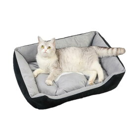 ペットベッド 犬 猫 マット ペット用寝具 オールシーズン 保温 防寒 柔らかい 小型犬 テディ 猫用 クッション 室内用 洗える 無地 シンプル