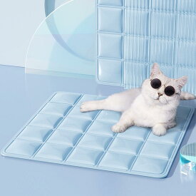 ペット用 冷却マット 猫 犬用 クールマット 夏用 冷感 涼感 敷きパッド ひんやり 接触冷感 洗える 暑さ対策 快適 涼しい ベッド クッション 涼感寝具 室内用 犬猫兼用