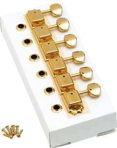 Fender �`���[�j���O�y�O American Vintage Stratocaster(R)/Telecaster(R) Tuning Machines Gold (6)
