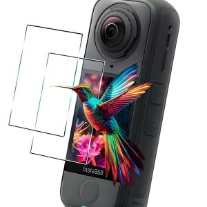 �y2���Z�b�g�z�p Insta360 X4 Air �ی�t�B���� �K���X�t�B���� �p �C���X�^360 X4 Air �t�B���� �A�N�Z�T���[ ���{���Ɏq��