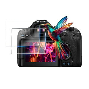 �y2���Z�b�g ���{���Ɏq�f�ށz �p Canon EOS R6 Mark III/Canon EOS R6 Mark II �ی�t�B���� �K���X�t�B���� EOS R6 MK3 �t�B���� �J�����ی�t�B���� �d�x10H �Ή� Canon EOS R6 MarkIII �K���X�t�B���� �J������